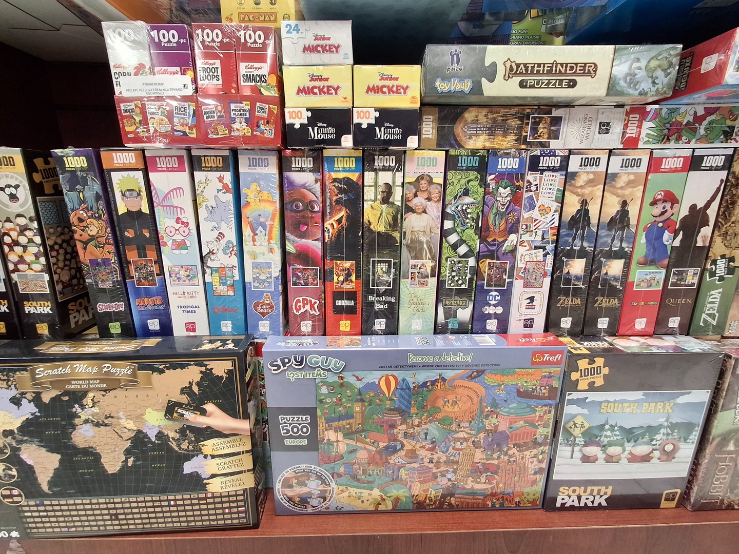 Board game shelves