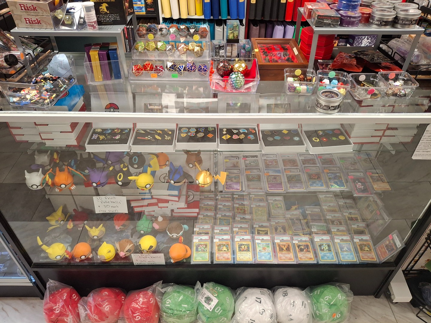 Trading cards and accessories at Gamers Link