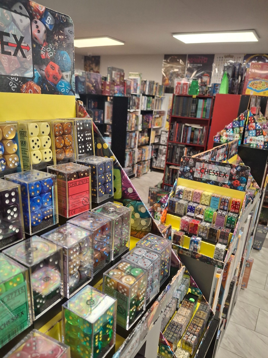 Dice display